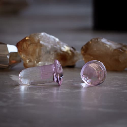 Vidrio de borosilicato - Dilatación vidrio borosilicato rosado