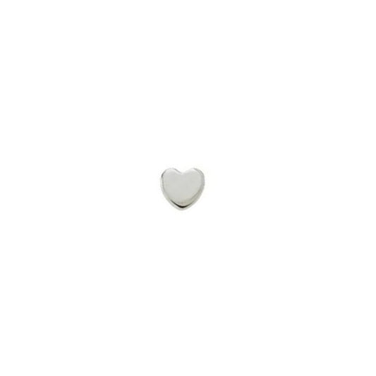 Figura c/ rosca titanio ASTM F136 - Corazón