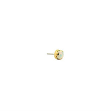 Accesorio c/ pin Oro 14k - Juego de puntas facetadas copa ópalo oro 14k