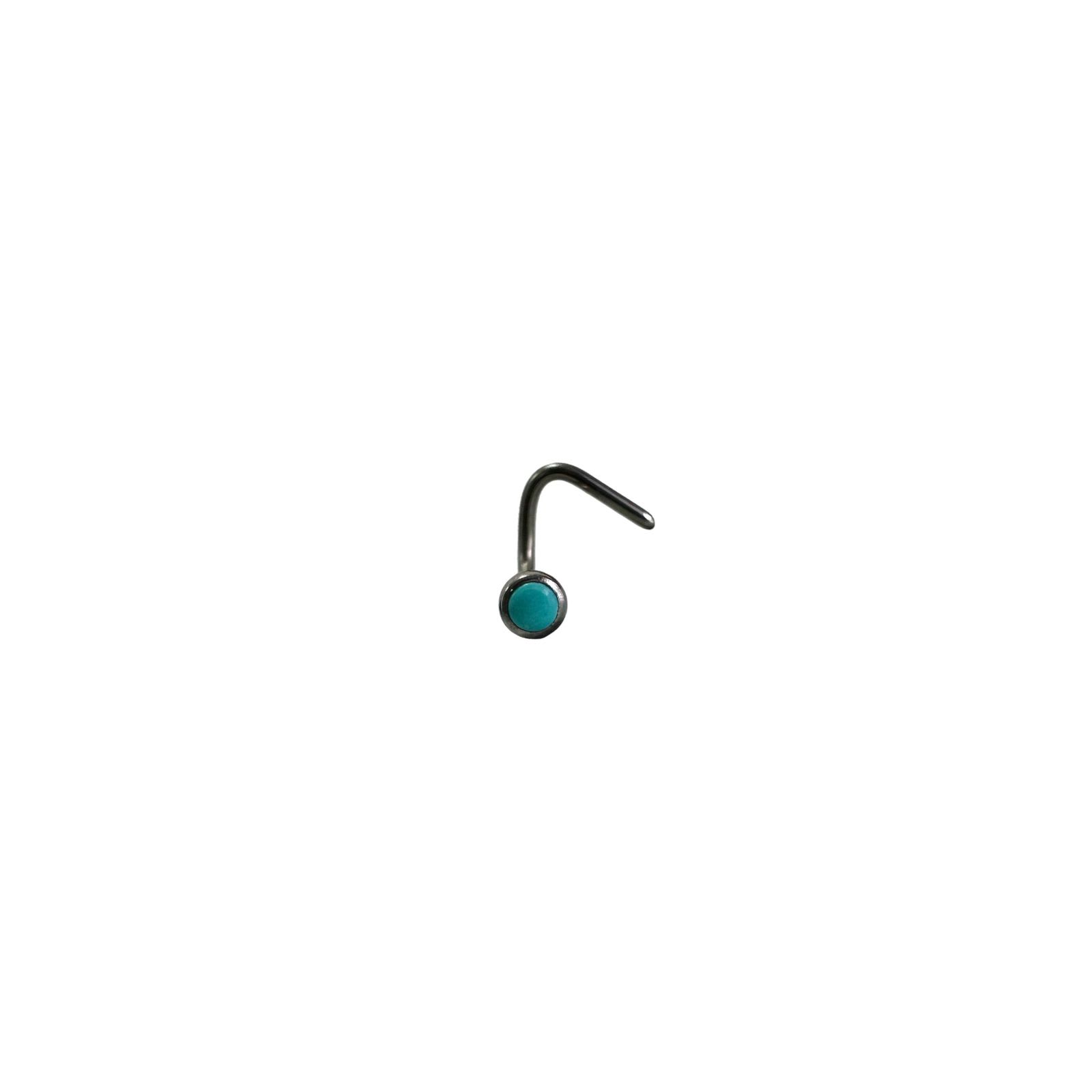 J screw titanio - J screw con piedra turquesa