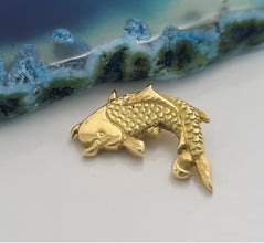 Accesorio oro 18k solido c/ rosca - Koi oro 18k