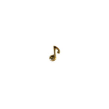 Accesorio c/ rosca oro 14k - Sing oro 14k - Nota musical