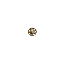 Accesorio c/ rosca oro 14k - Sol circonita central oro 14K