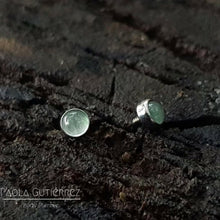 Accesorio piedra c/ rosca titanio ASTM F136 - Accesorio con piedra jade