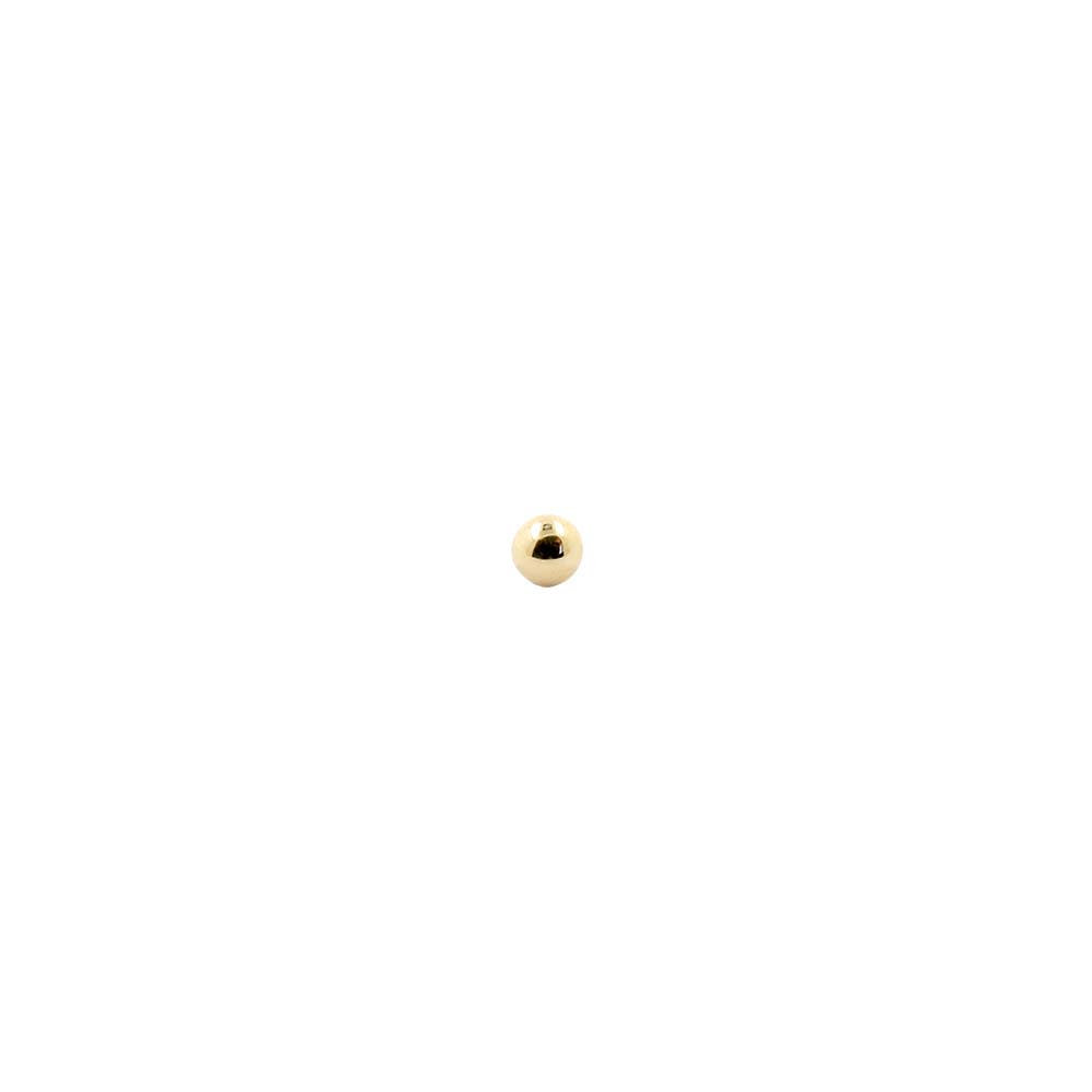 Accesorio c/ pin Oro 14k - Ball oro 14k