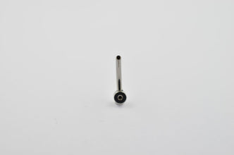 Ombligo titanio ASTM F136 - Banana ombligo personalizable doble rosca