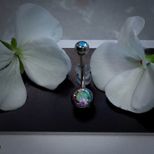 Ombligo titanio ASTM F136 - Banana ombligo zirconia A/B