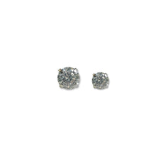Accesorio prong set c/ rosca titanio ASTM F136 - Zirconia prong set 4 garras blanco