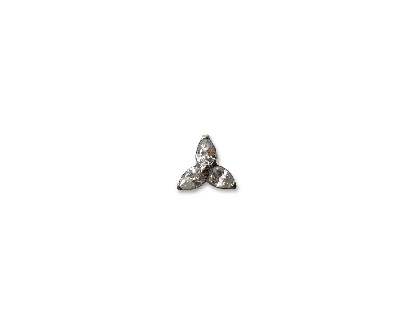 Accesorio trinity c/ rosca titanio ASTM F136 - Accesorio trinity de marquises