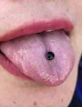 Accesorio piedra c/ rosca ASTM F136 - Accesorio con piedra onix