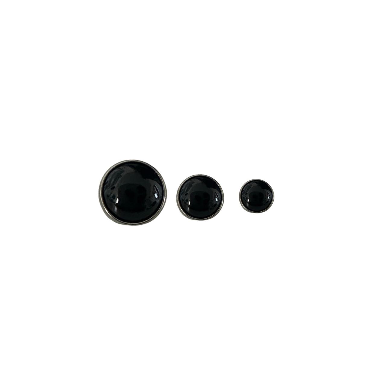 Accesorio piedra c/ rosca ASTM F136 - Accesorio con piedra onix