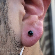 Accesorio piedra c/ rosca ASTM F136 - Accesorio con piedra onix