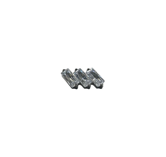 Accesorio minicluster c/ rosca titanio ASTM F136 - Accesorio triple baguette paralelo