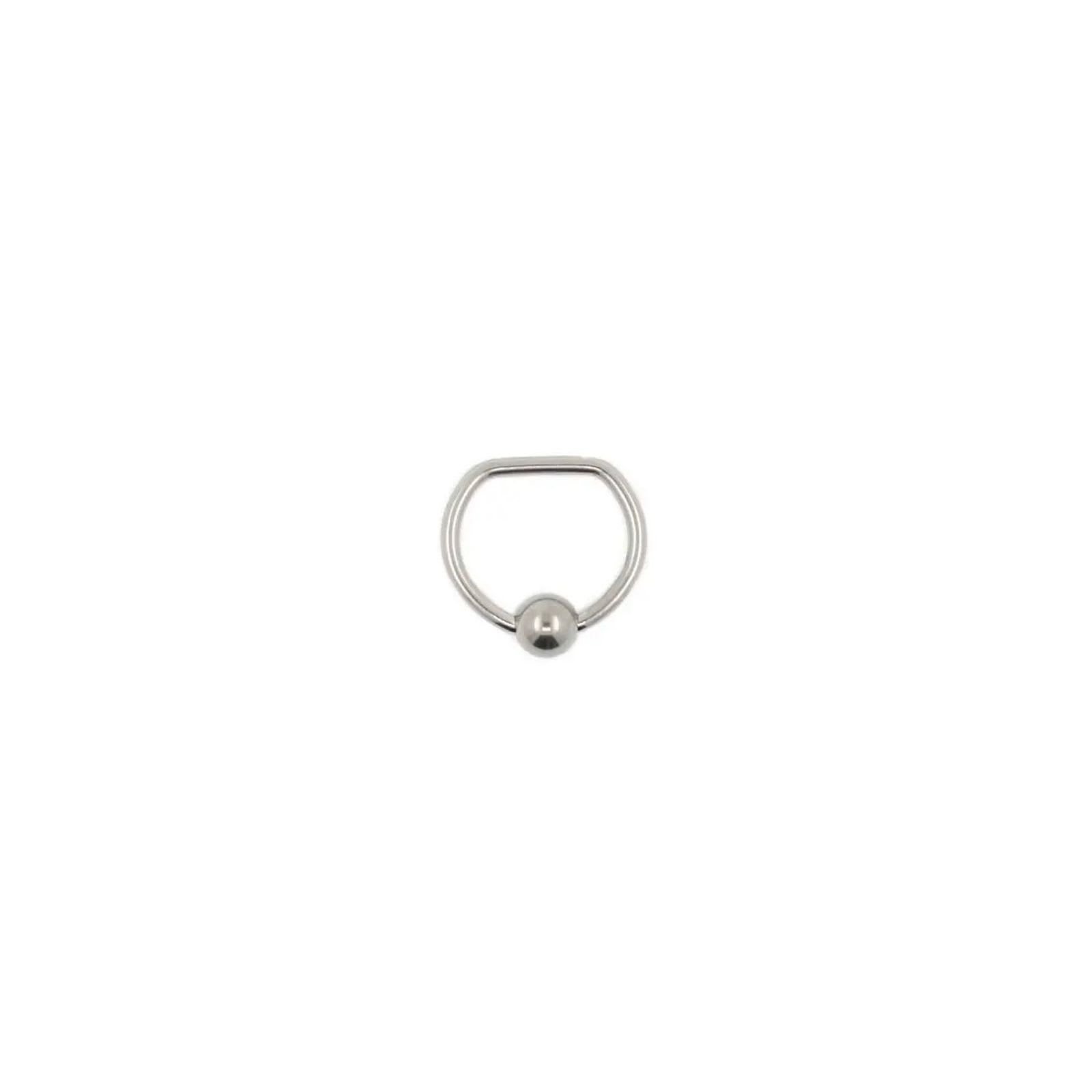 Argolla titanio ASTM F136 - D-Ring
