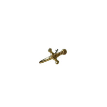 Accesorio c/ pin Oro 14k - Daga oro 14k