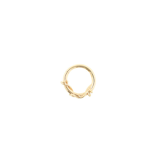 ORO 14K - Segment ring con enredadera Oro 14k